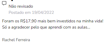 Método para Lançamento Método para Lançamento